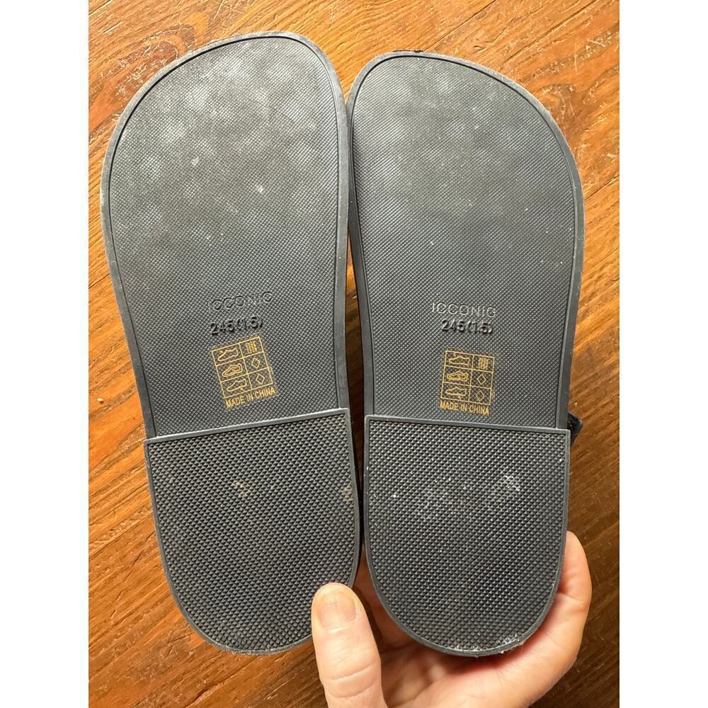 ICCON Cris Cavallari Icconic Velcro Strap Dad Sandals in Black, sz 245 [7.5] - Picture 8 of 9